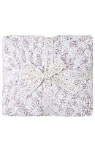 Barefoot Dreams CozyChic Checkered Blanket in Cream. | Revolve Clothing (Global)
