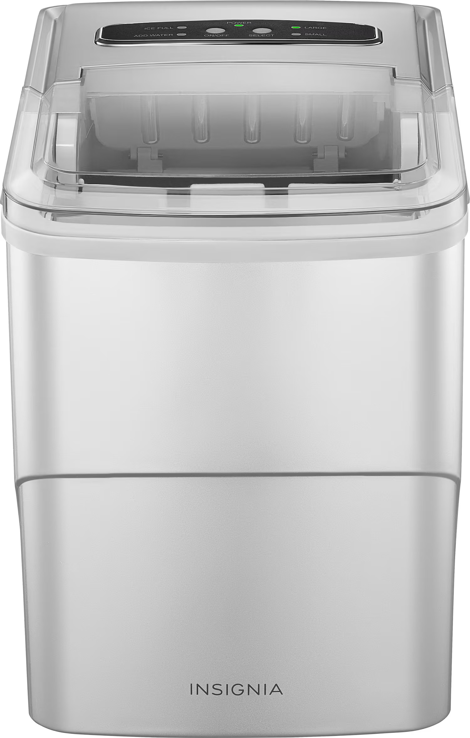 Insignia™ Portable Ice Maker with Auto Shut-Off Silver NS-IMP26SL0 - Best Buy | Best Buy U.S.