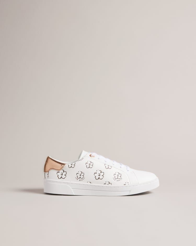 Magnolia Flower Cupsole Trainer | Ted Baker (US)