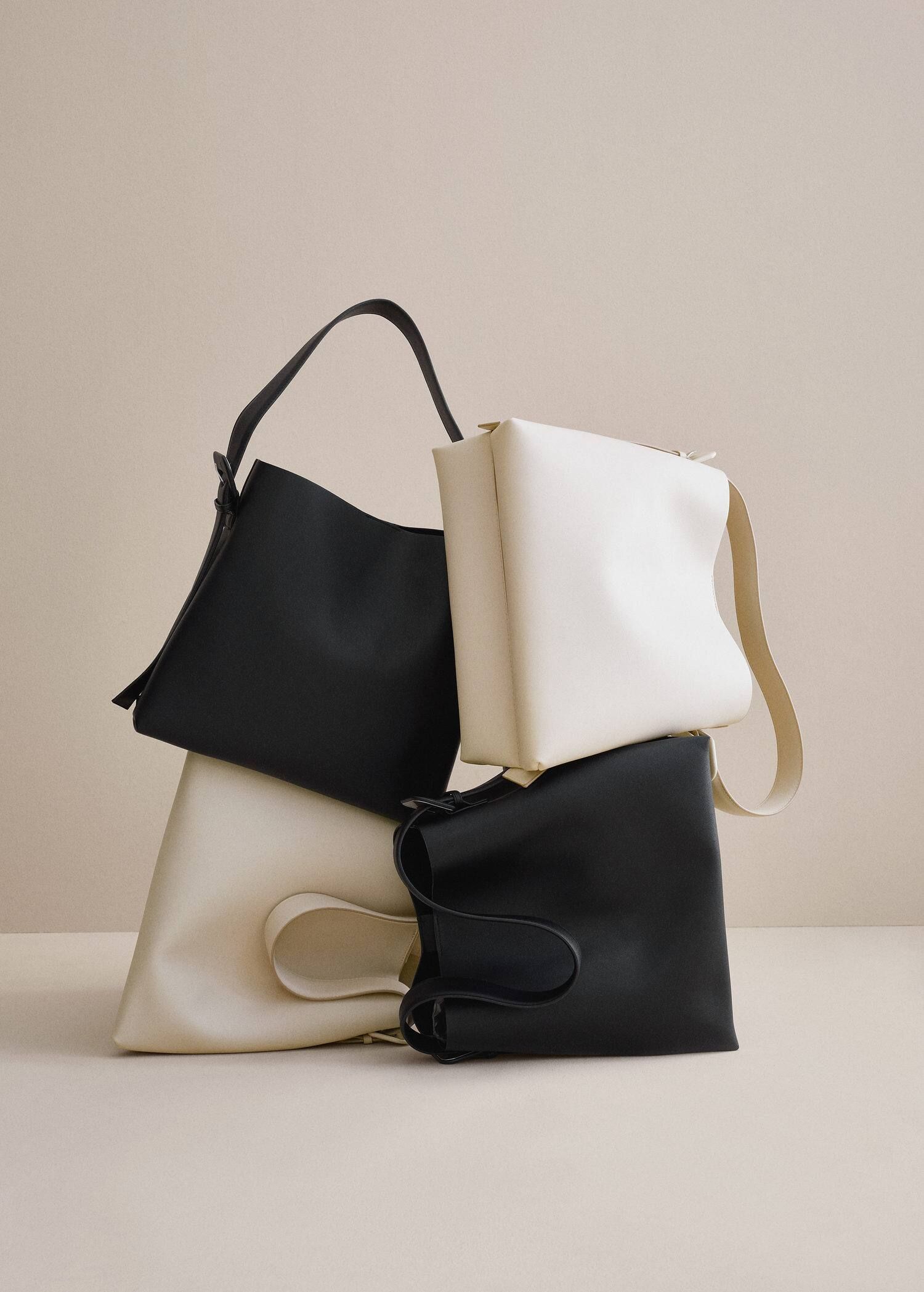 Buckle detail shopper bag -  Women | Mango United Kingdom | MANGO (UK)