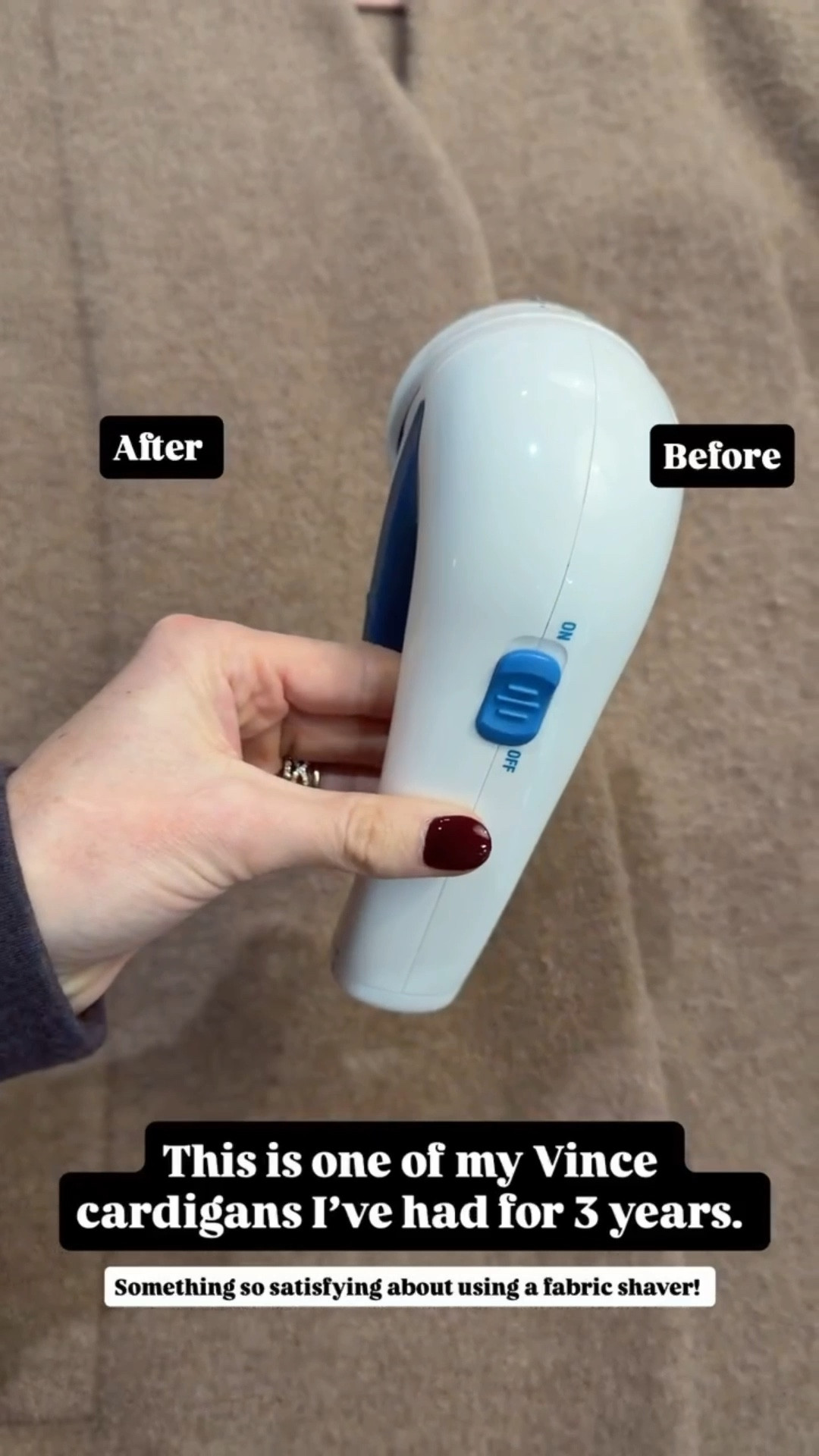 This fabric shaver is amazing! It makes your sweaters you’ve had for years look brand new! Definitely a necessity!

Loverly Grey, Amazon, fabric shaver

#LTKFindsUnder50