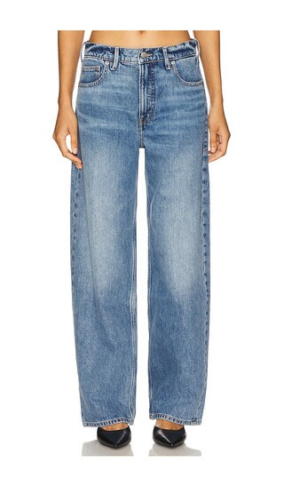 Good American Good Standard Baggy Jeans in Blue. - size 12 | Revolve Clothing (Global)