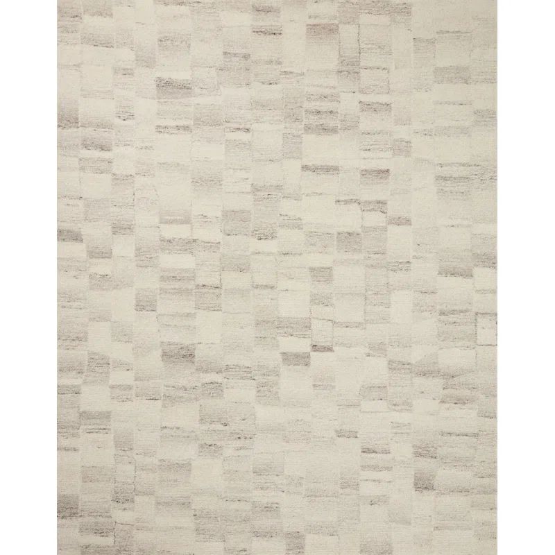 Amber Lewis x Loloi Rocky Ivory / Silver Area Rug | Wayfair North America