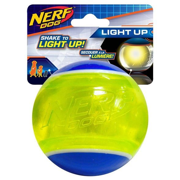 Target/Pets/Dog Supplies/Dog Toys‎NERF TPR Blaze LED Tennis Ball Dog Toy - Green - 3.25"Shop al... | Target