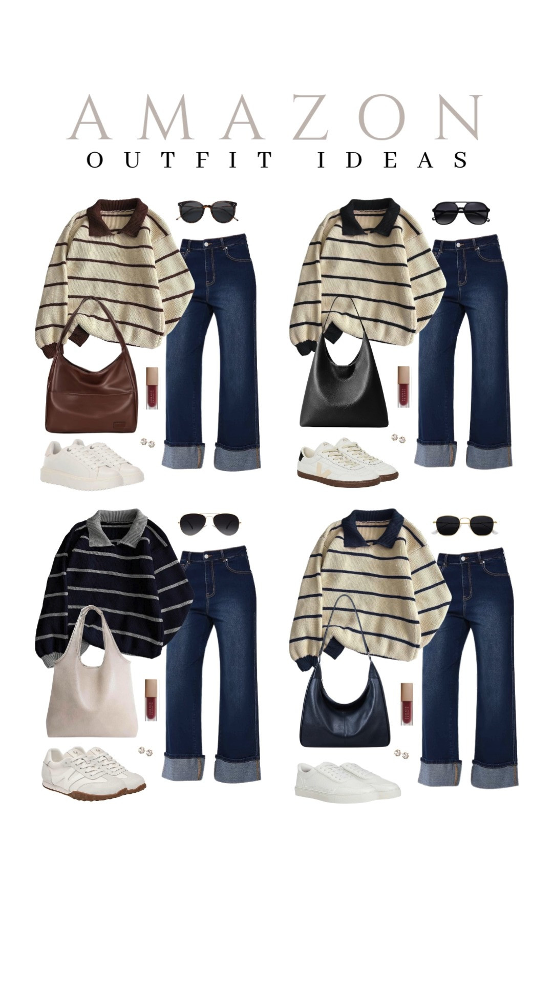 Ready to rock that collared sweatshirt? Check out these five stylish ways to wear it with confidence and flair! 

 #LTKSeasonal #LTKSaleAlert #LTKTravel