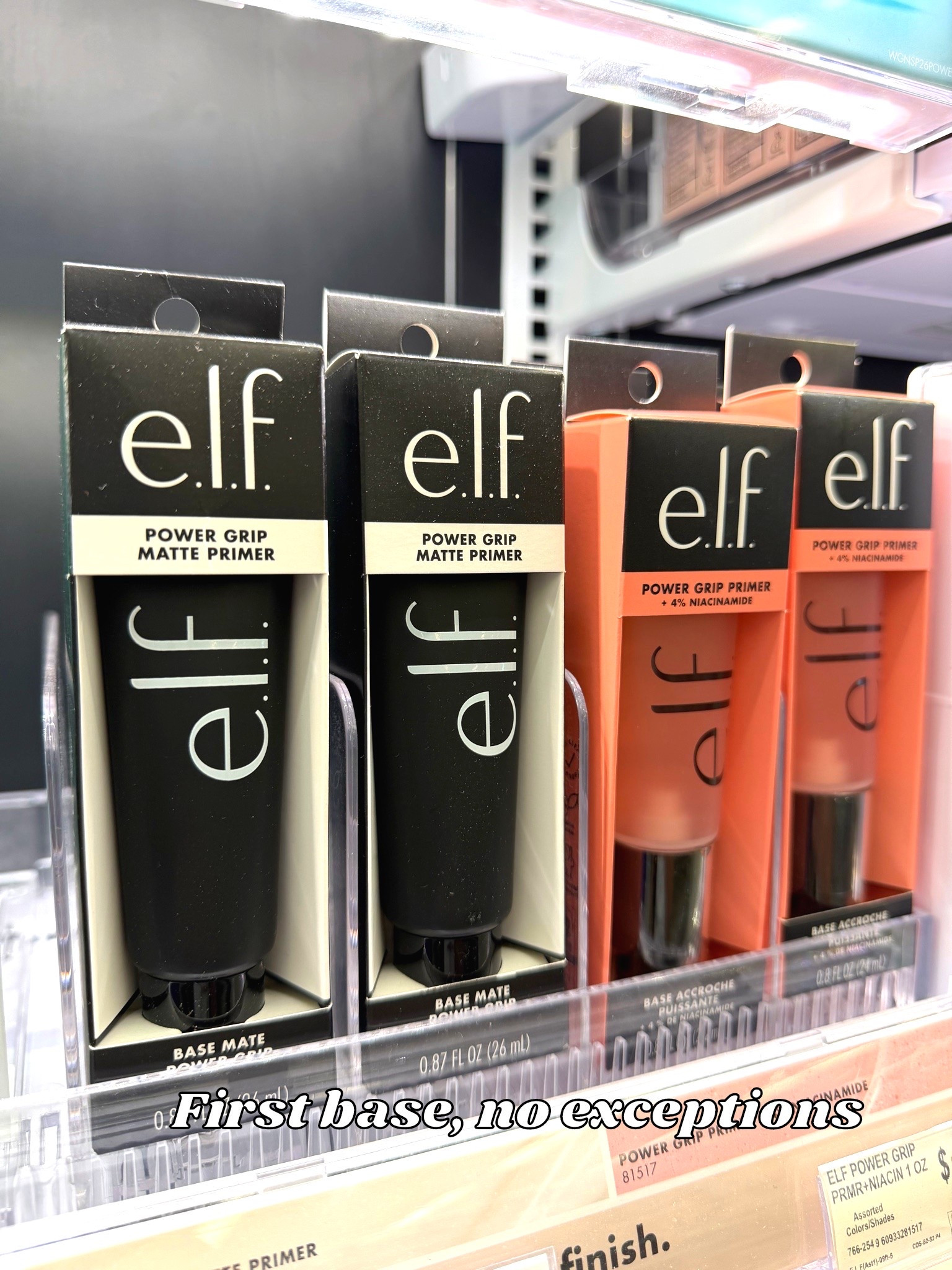 Target Beauty e.l.f Cosmetics Power Grip + 4% Niacinamide - 0.811 fl oz: Noncomedogenic 
Paraben-Free, Vegan, Hydroquinone-Free Primers #target #targetbeauty #elfcosmetics #beautydeals #makeupprimers

#LTKBeauty #LTKTravel #LTKgrwm