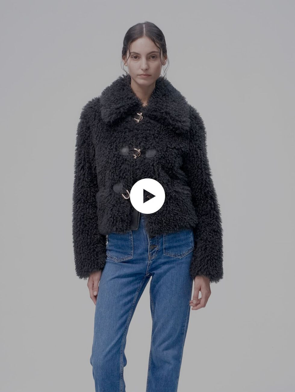 Short curly coat | Maje US | Maje US