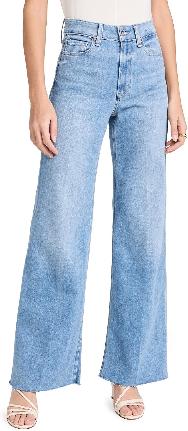 PAIGE Women's Anessa 31" Jeans with Raw Hem | Amazon (US)
