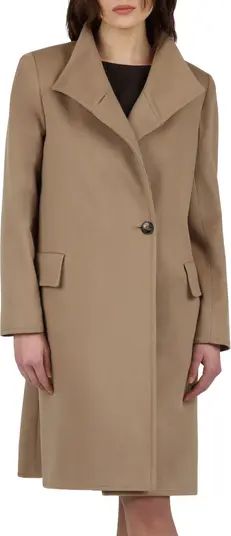 Presley Stand Collar Cashmere Coat | Nordstrom