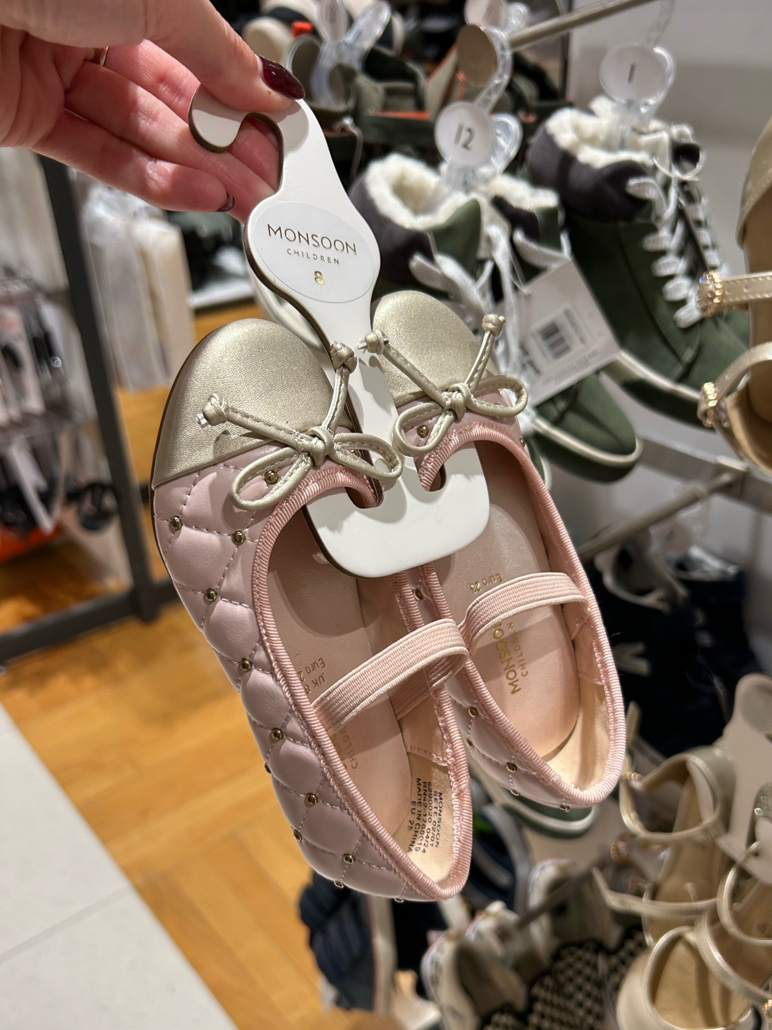 The cutest ballet shoes I ever did see...

#LTKeurope #LTKkids #LTKuk