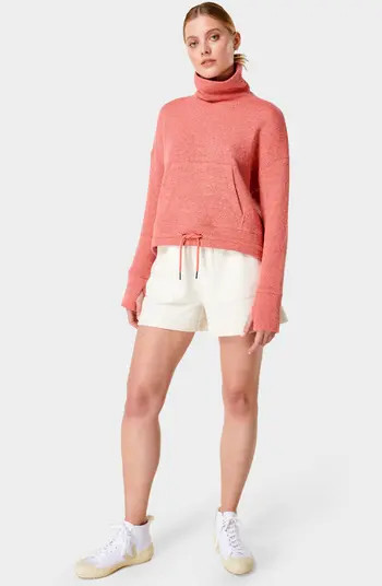 Bouclé Funnel Neck Sweatshirt | Nordstrom