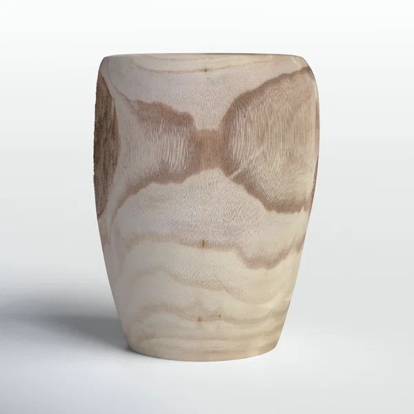 Brinton 9.5'' Handmade Wood Table Vase | Wayfair North America