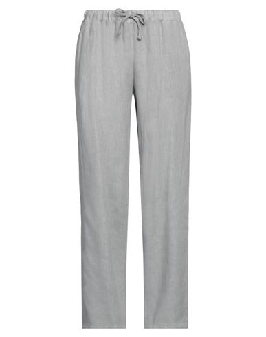 Rossopuro Woman Pants Grey Size S Linen | YOOX (US)