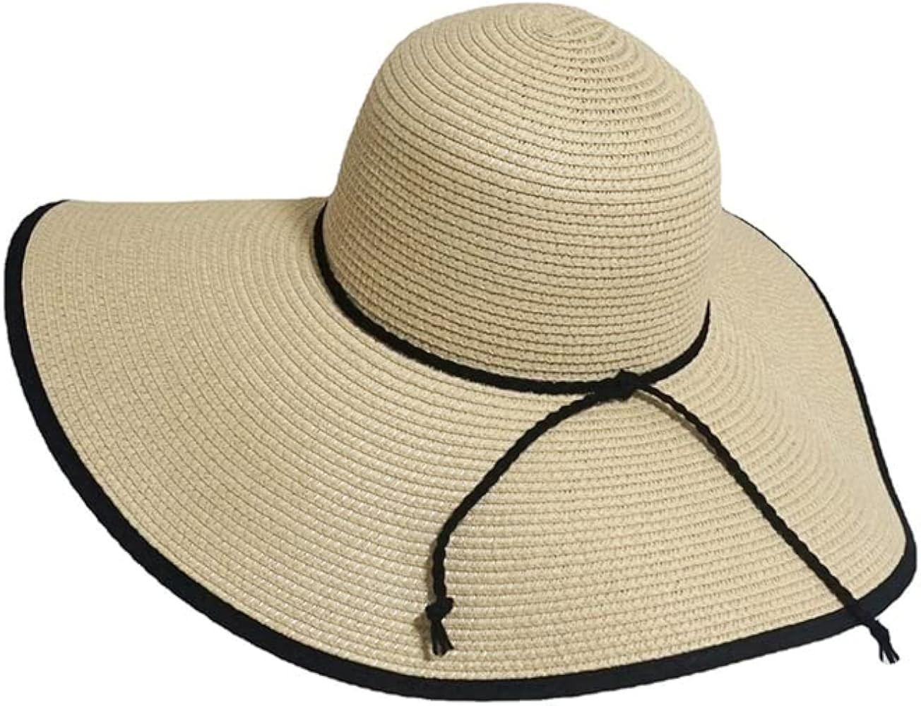 Foldable Straw 5.5”Wide Brim Sun Hat for Women, Beach Vacation Roll Up Sun Hat for Girl Summer ... | Amazon (US)