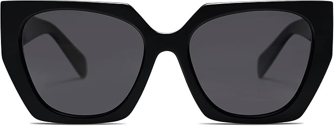 SOJOS Retro Oversized Square Polarized Sunglasses Womens 70s 90s Vintage Big Bold Designer Sunnie... | Amazon (US)