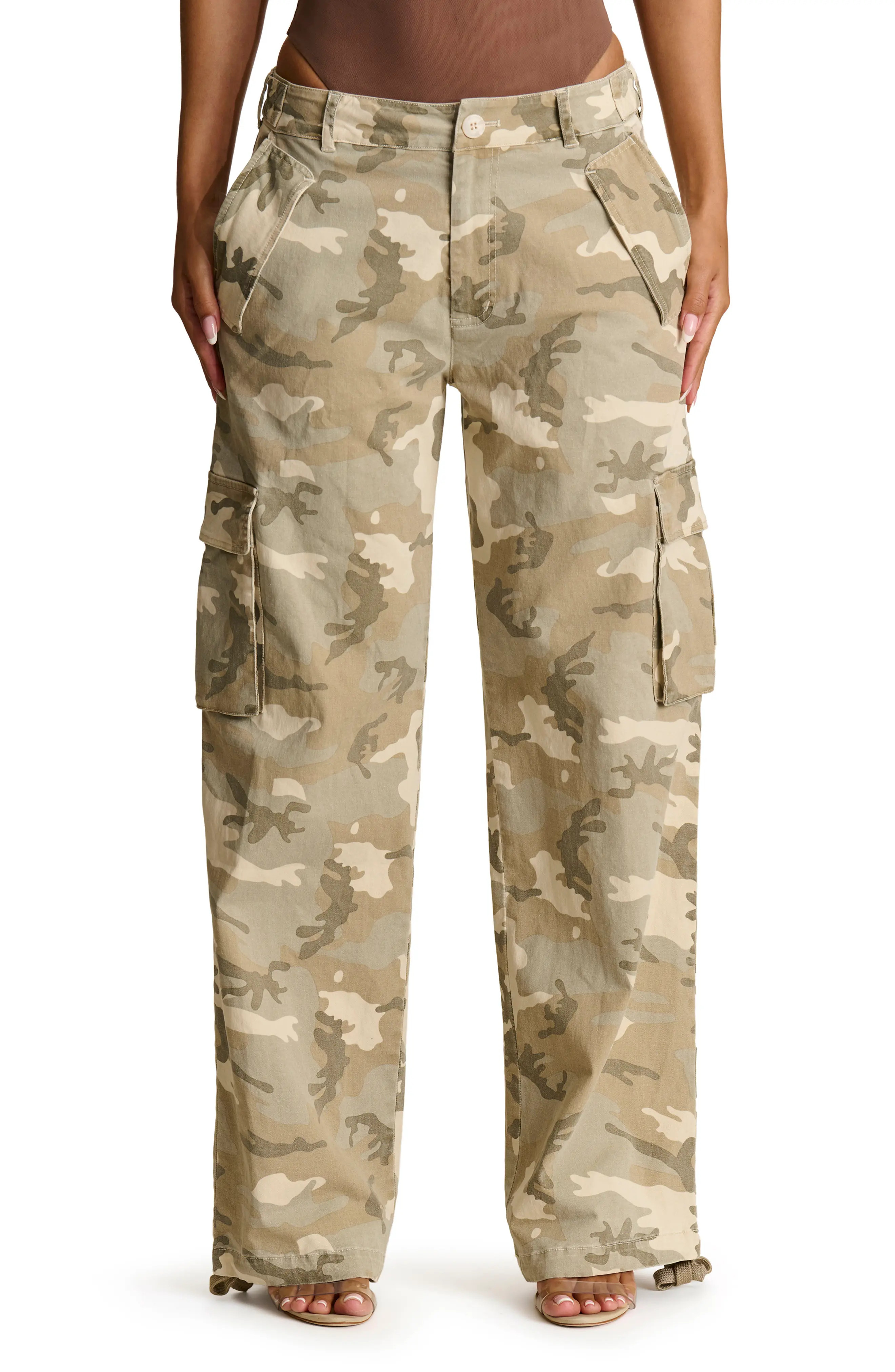 Naked Wardrobe Cargo Pants (Women) | Nordstrom | Nordstrom