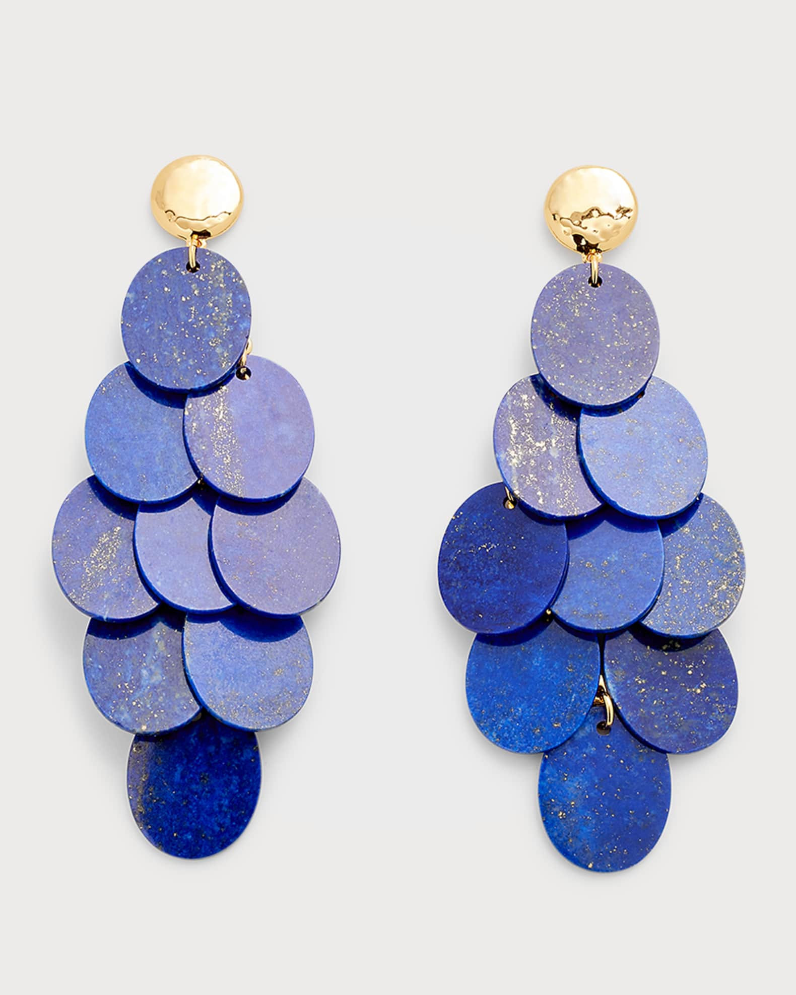NEST Jewelry Lapis Chandelier Earrings | Neiman Marcus