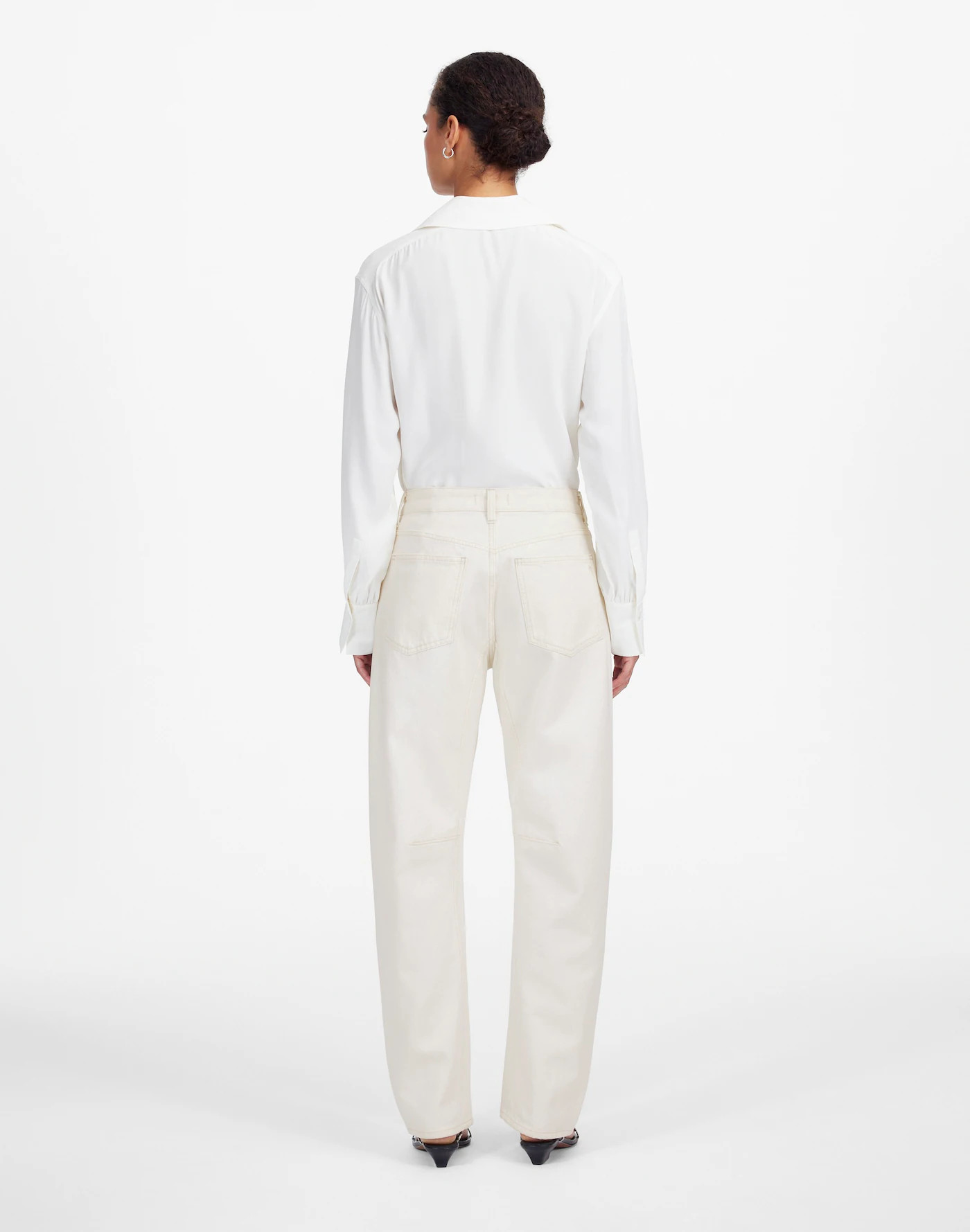 The Darted Barrel-Leg Jean | Madewell | Madewell