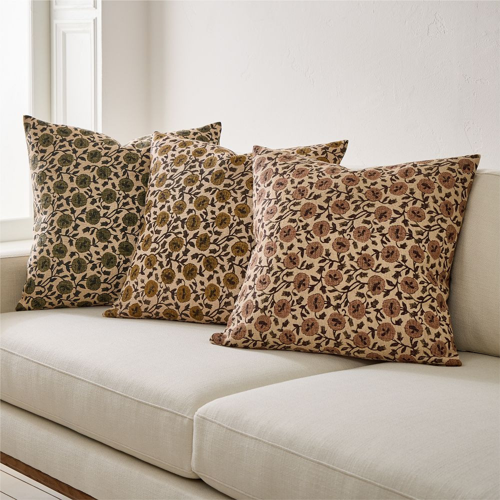 Laney Floral Pillow Cover | West Elm (US)
