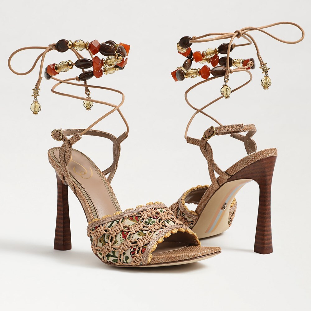 Luciana Wrap Up Heel | Sam Edelman