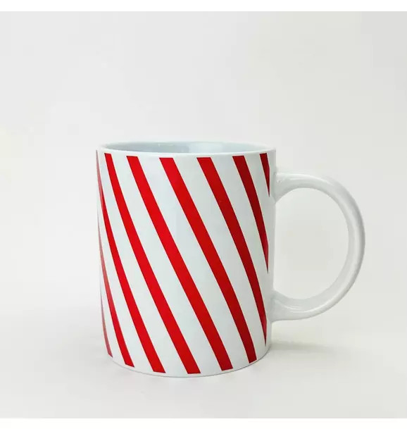 Peppermint Stripe Ceramic Mug | Janie and Jack