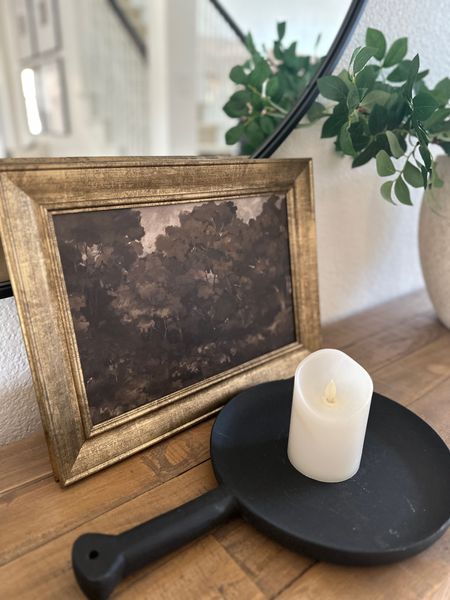 This framed canvas is one of my most favorites and only $23! So versatile for console, mantel or dresser decor and looks way more $$$$ 😍

#LTKhome #LTKfindsunder50