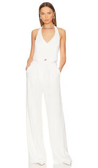 Isadore Jumpsuit in Ivory | Revolve Clothing (Global)