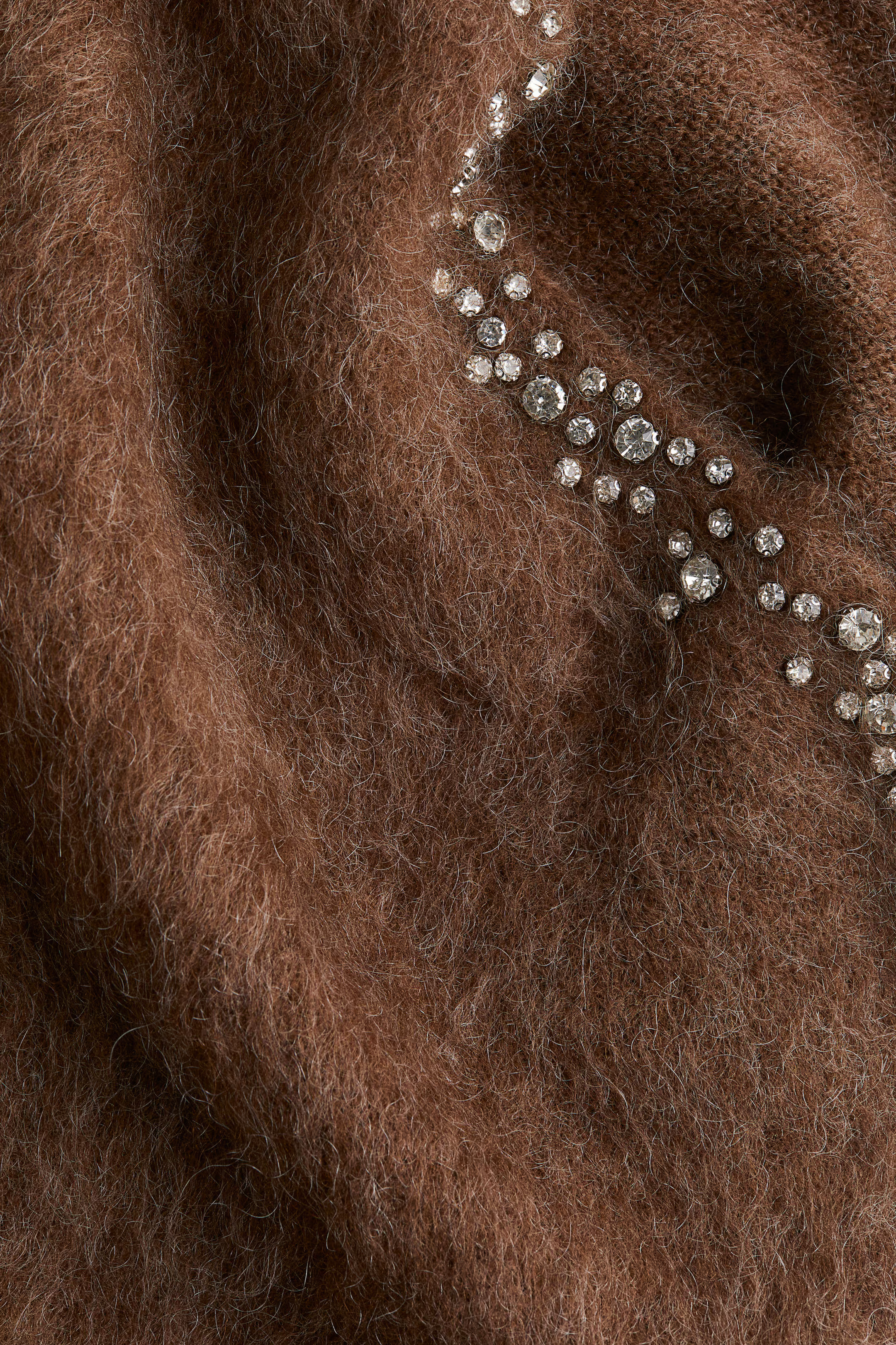 Rhinestone-embellished Top | H&M (US + CA)