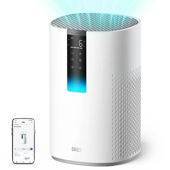Dreo HEPA Air Purifier for Large Room up to 1600 sq.ft/2h, Smart Purificador for Allergies and As... | Walmart (US)