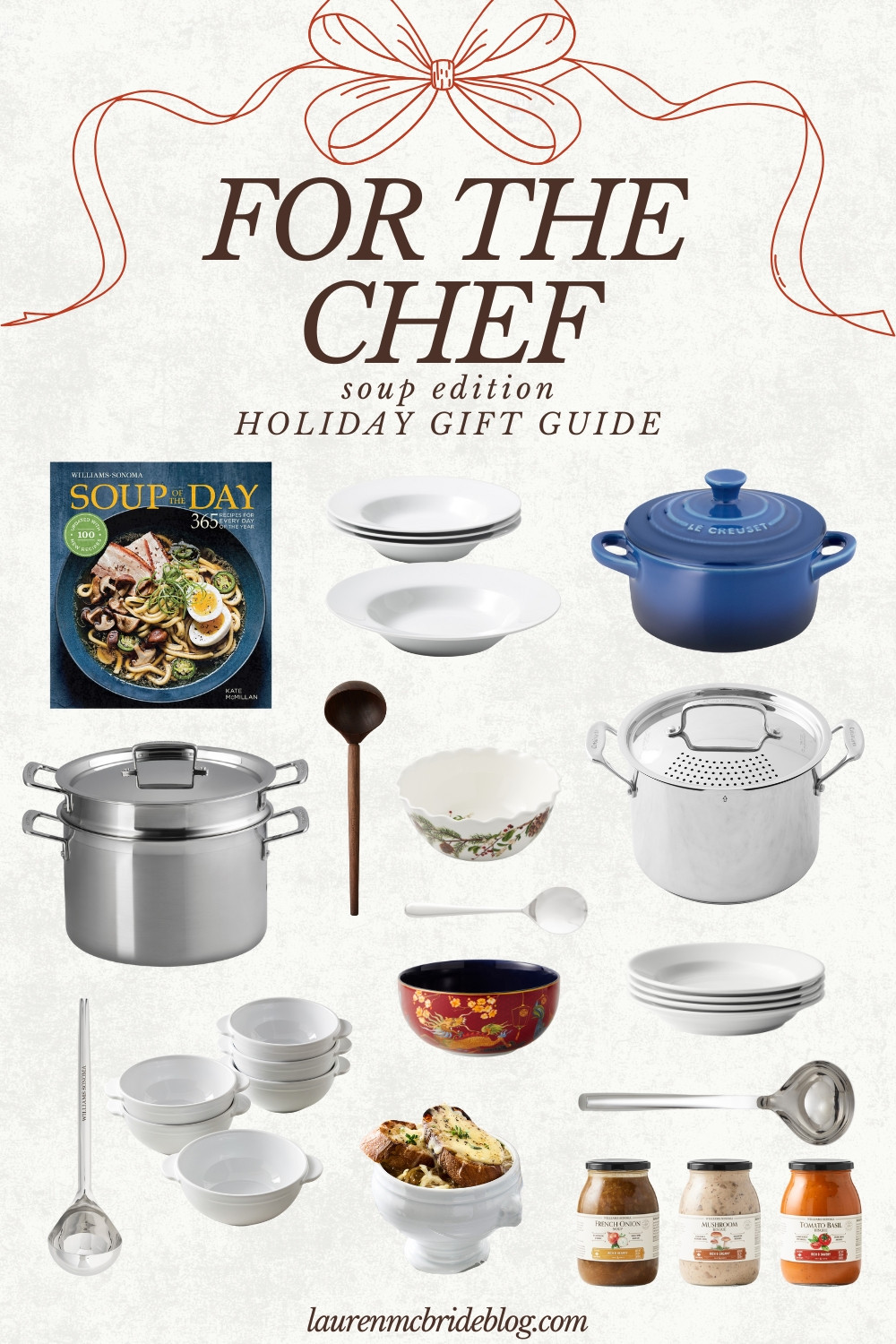 Holiday Gift Guide: For the Chef
Soup edition! from @WilliamsSonoma  

 #LTKCyberWeek #LTKGiftGuide #LTKHome