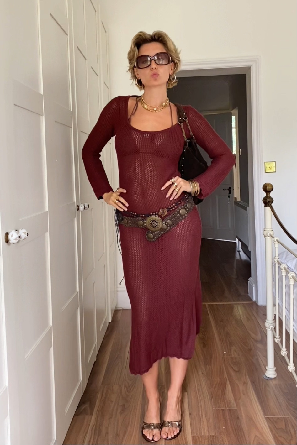 the colour of this dress!!! The perfect summer piece 