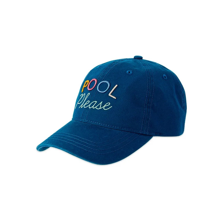 Time and Tru Women's Pool Please Baseball Cap | Walmart (US)