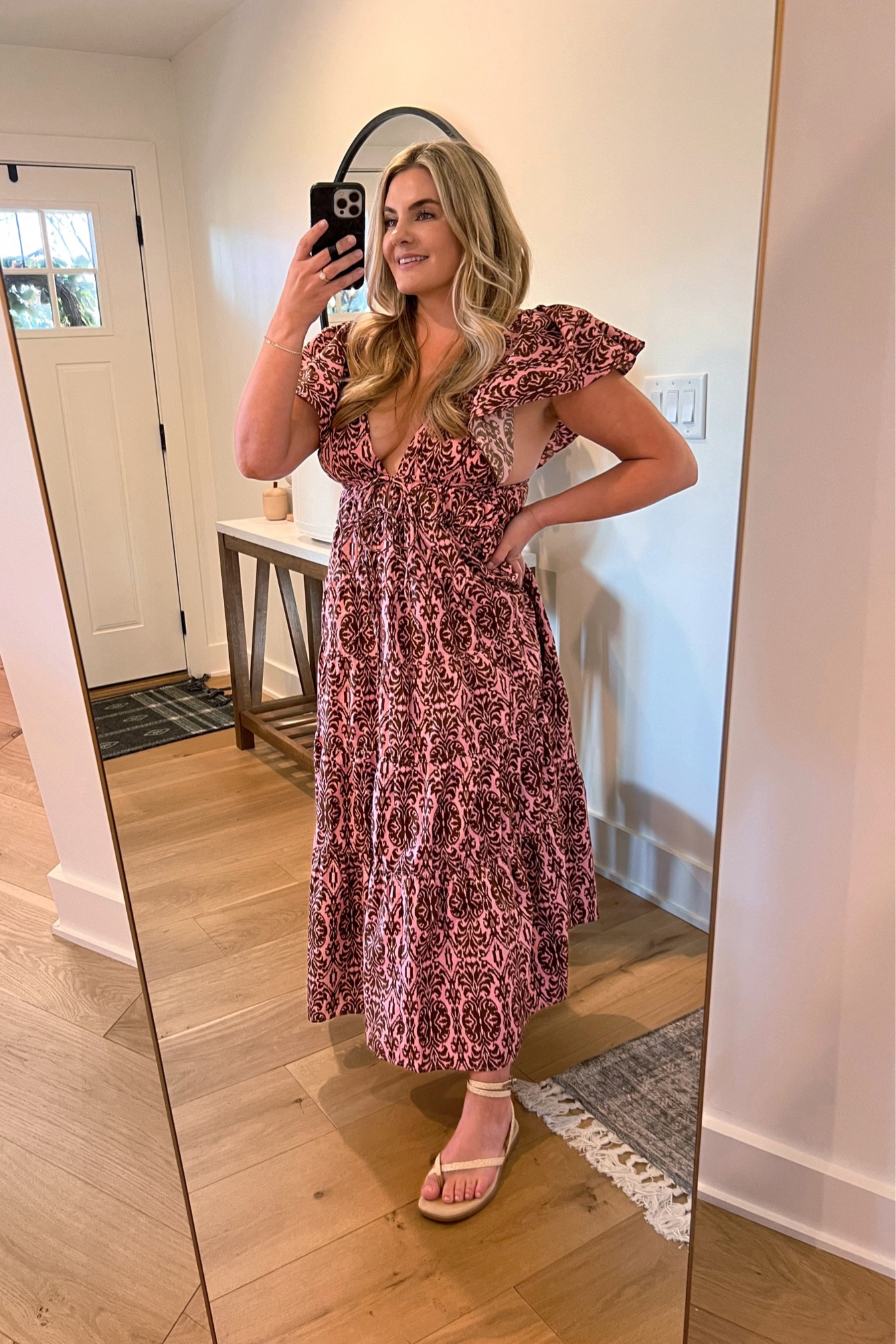 Pink maxi dress 
.
.
.
Spring dress, vacation dress, rafia sandals , target find, mid size, target shoes, target, few kids, beach dress, Easter dress 

#LTKmidsize #LTKfindsunder50 #LTKover40