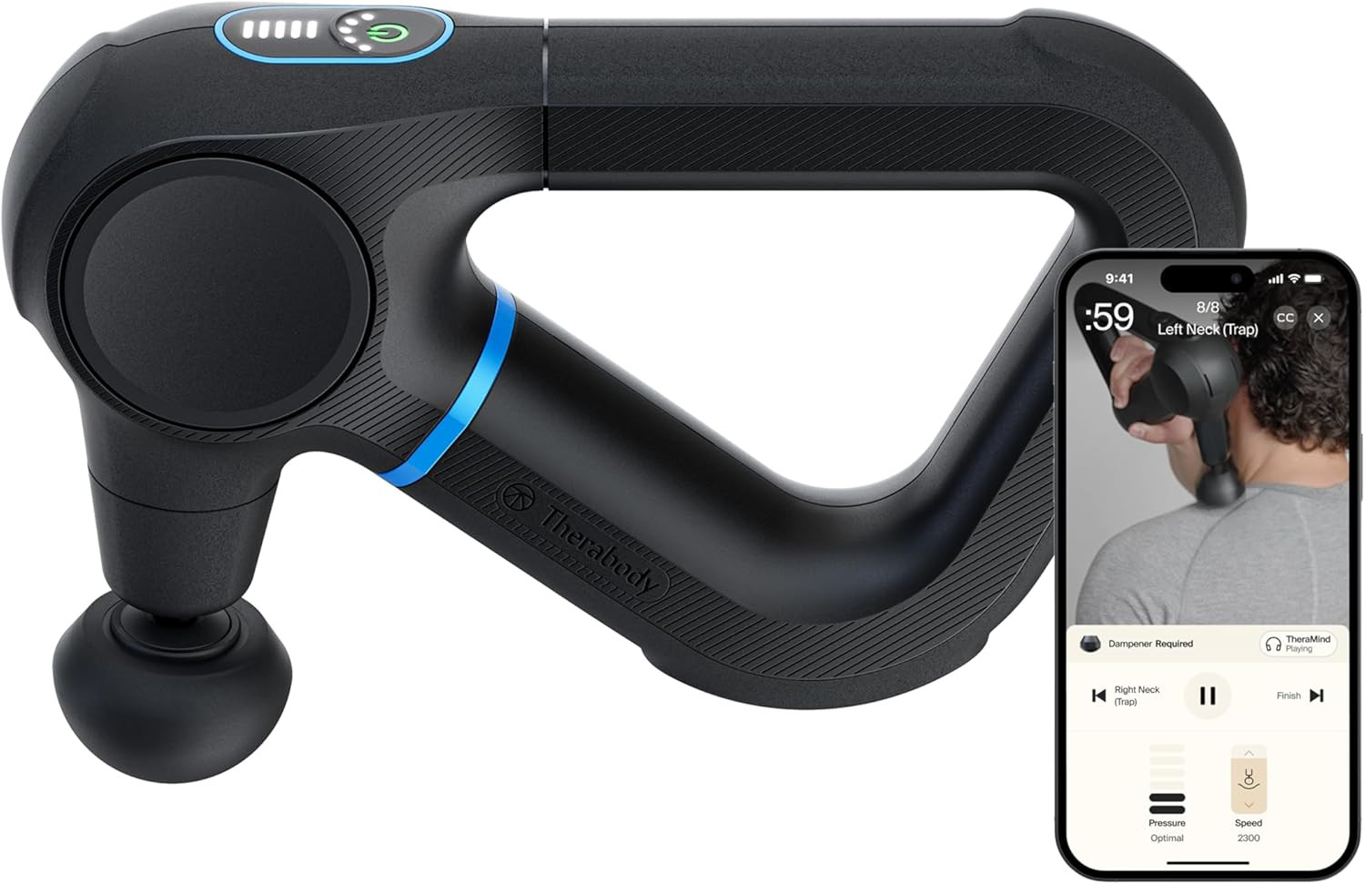 TheraGun Therabody Prime 6th Gen Deep Tissue Massage Gun | Black | Amazon (US)