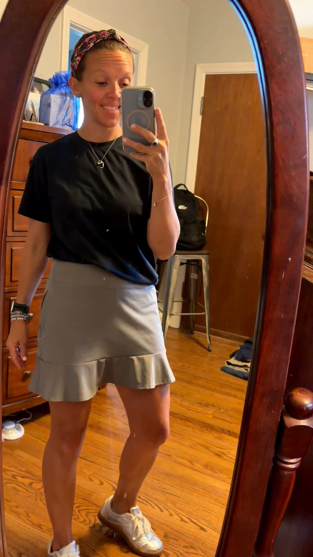 Preschool teacher outfit - Athleisure - found another great basic tee, if you prefer more of a cotton blend this is for you! My skirt is a favorite, so comfortable, and a good lookalike. 


#LTKvlog #LTKActive #LTKU #LTKOver40 #perfecttee #golfskirt #athleisure #designerdupe #lookalike #tshirt #amazon #under25 #budgetfriendly
#LTKmomlife #LTKstorytime
#LTKvlog