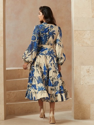 Stampa Wrap Dress | Banana Republic (US)