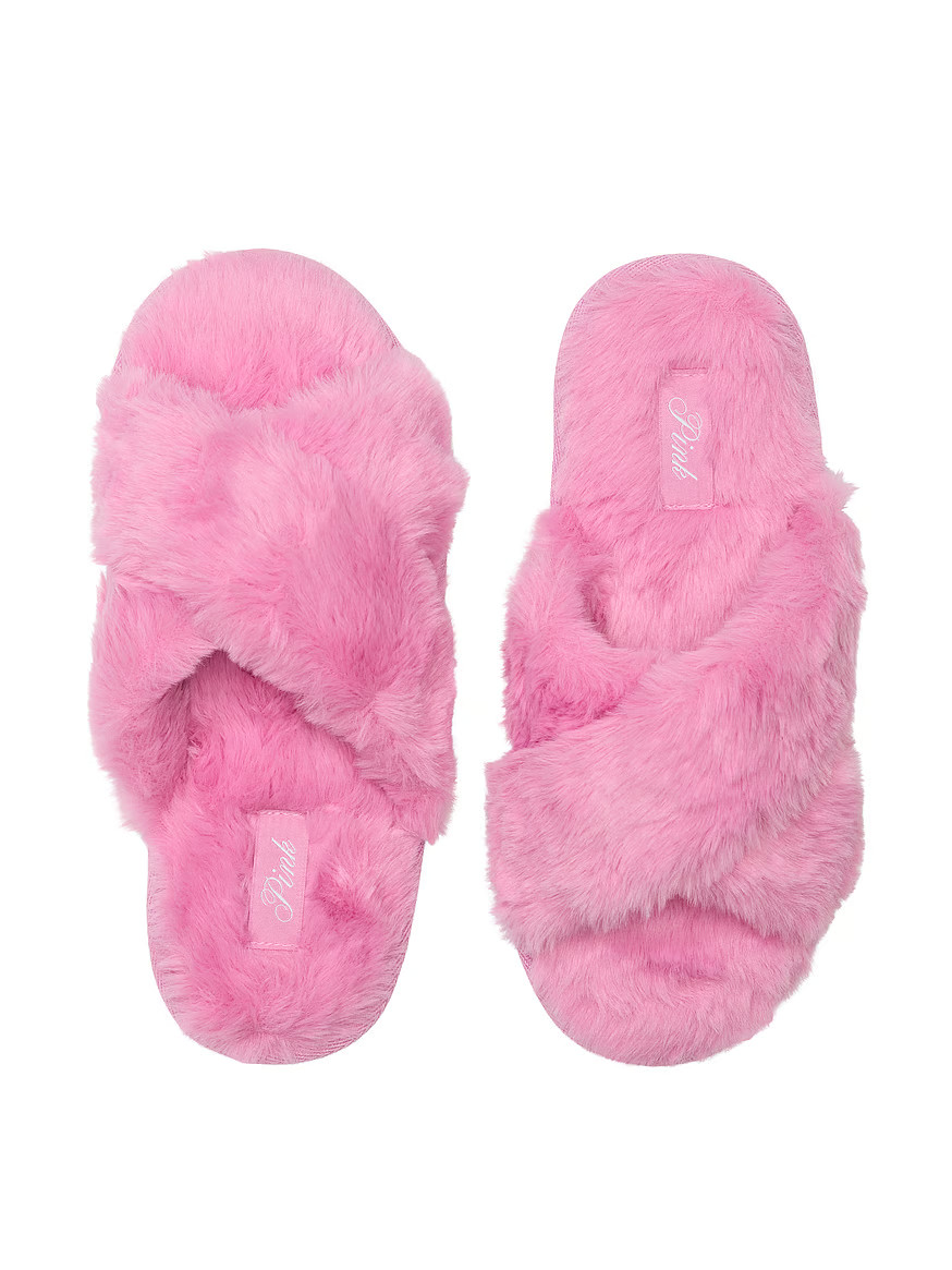 Faux Fur Slippers | Victoria's Secret (US / CA )