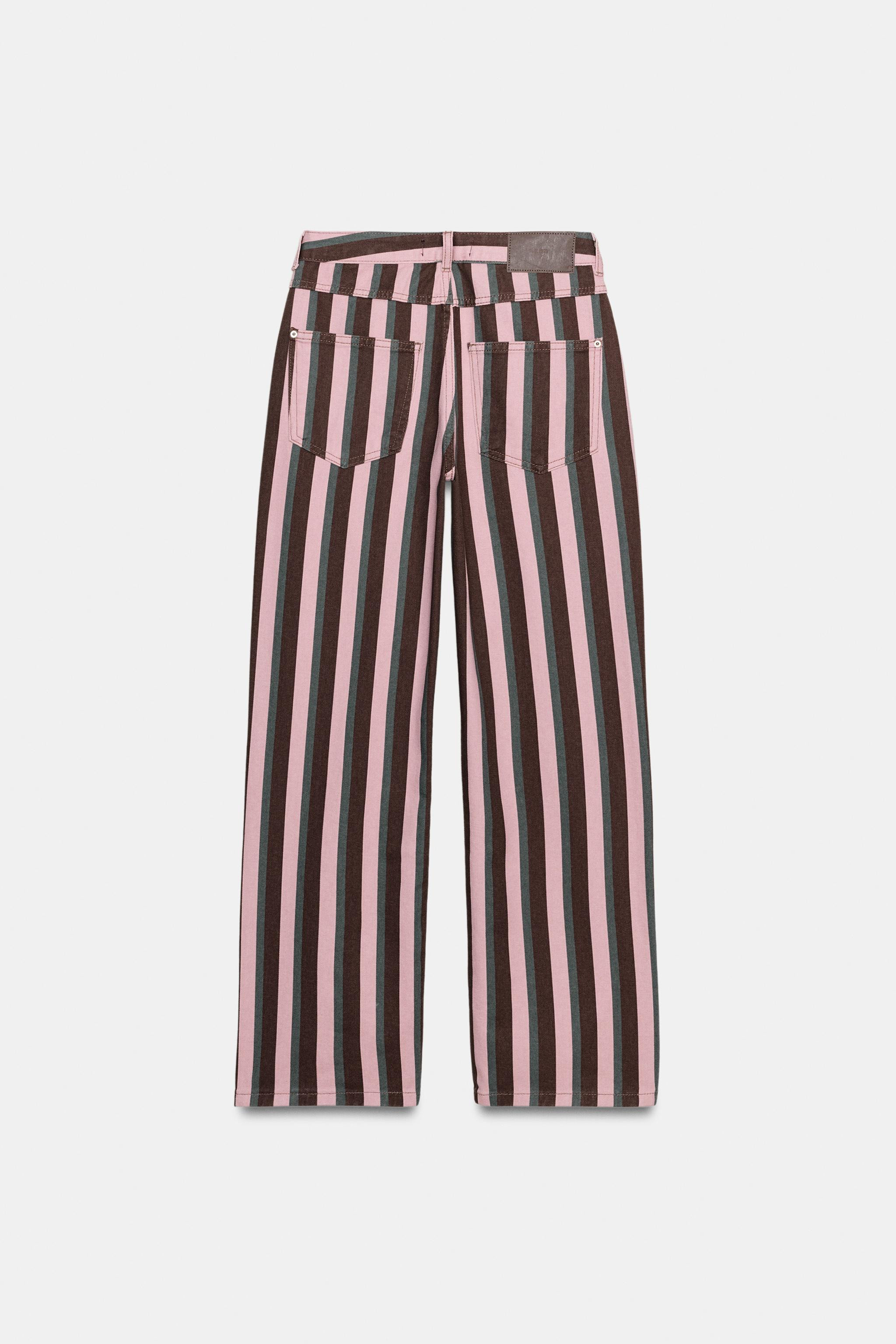 JEANS Z1975 STRAIGHT MITTELHOHEM BUND STREIFEN | Zara DE