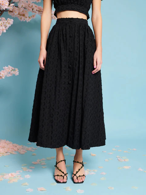Mara Jacquard Midi Skirt | Sister Jane (UK)
