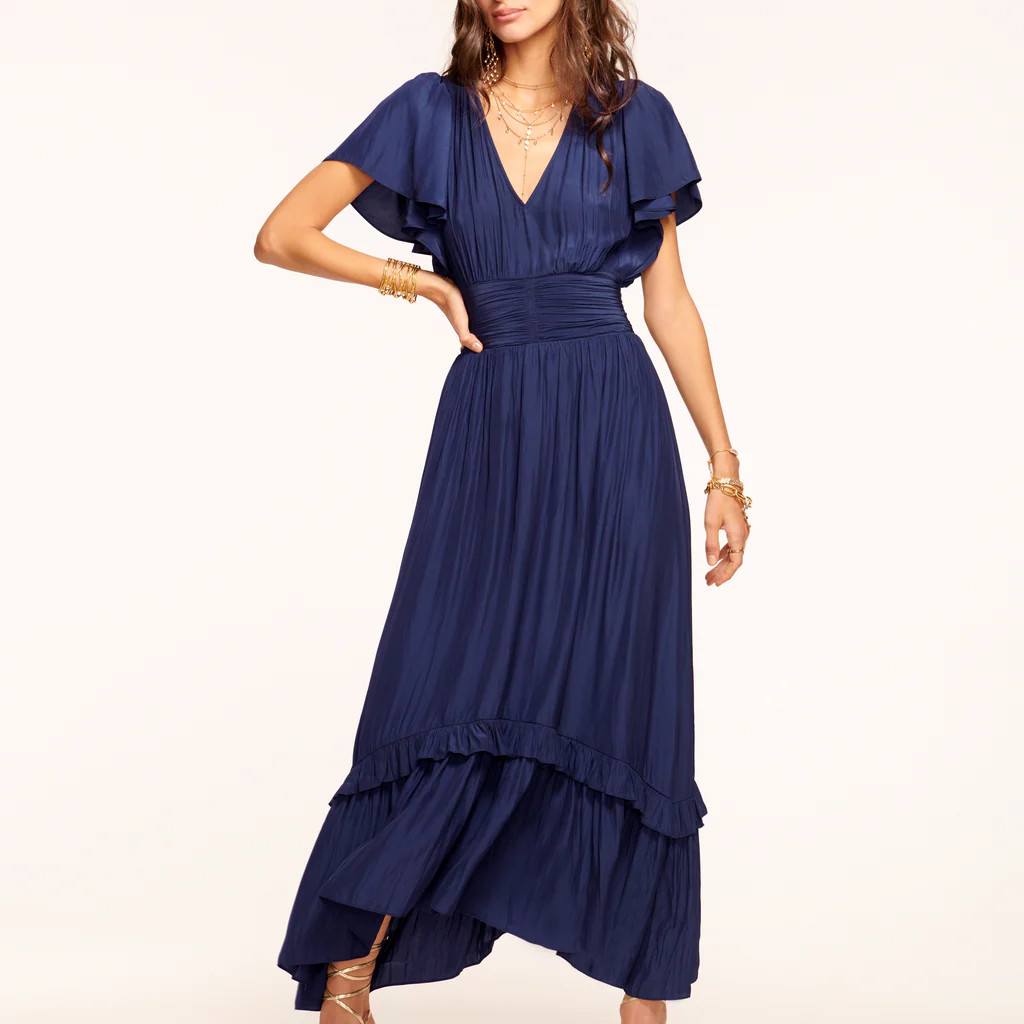 Joanie Short Sleeve Maxi Dress | Ramy Brook
