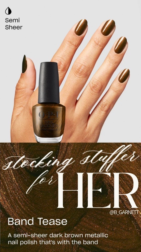Stocking stuffer for her under $15 (also a gorgeous Thanksgiving shade for my DIY manicure girlies) 

Nail polish | OPI fall shades | fall nails | stocking stuffers | gifts for her 

#LTKHoliday #LTKGiftGuide #LTKCyberWeek
