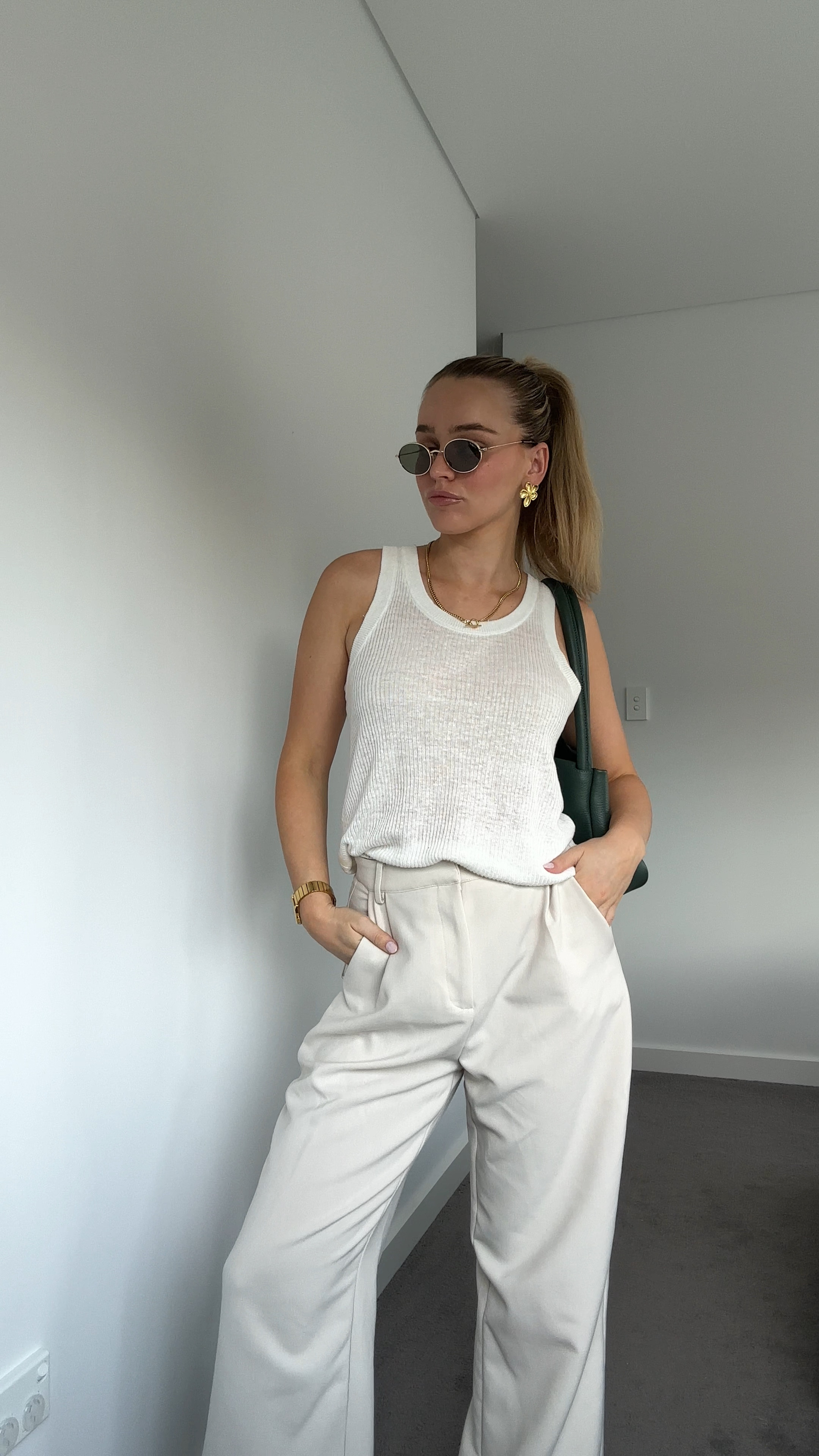 I wear size 8 (small) 

#LTKVideo #LTKfindsunder100 #LTKworkwear