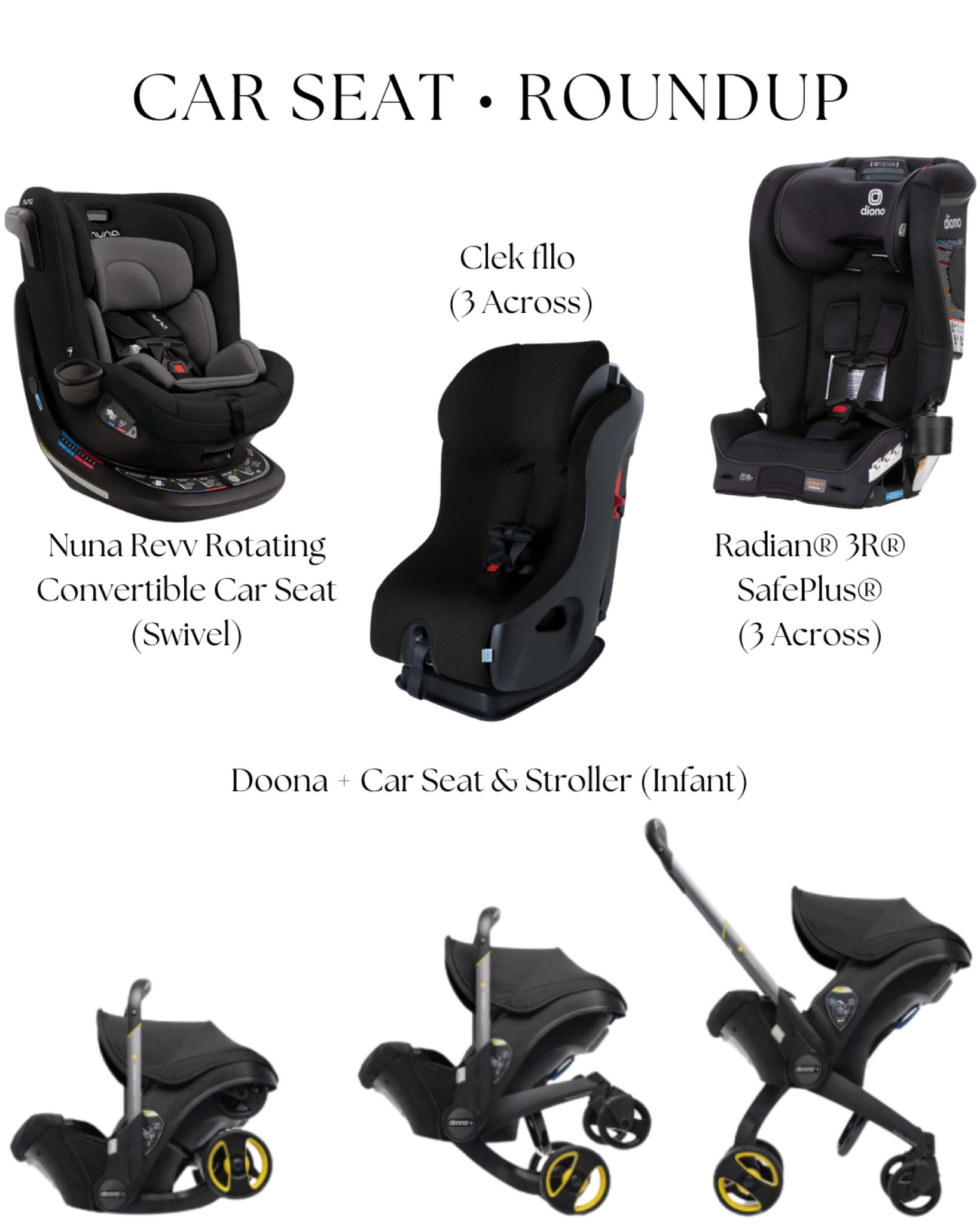 A roundup of some of the best car seats we’ve found! 

#LTKBaby #LTKBump #LTKFamily