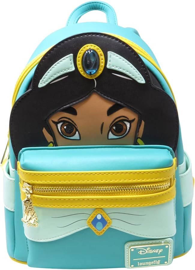 Loungefly Disney Alladin Princess Jasmine Cosplay Womens Double Strap Shoulder Bag Purse | Amazon (US)