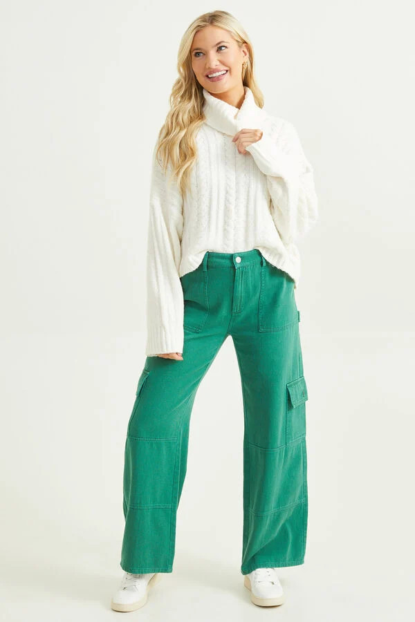 Evelyn Cargo Pants | Altar'd State