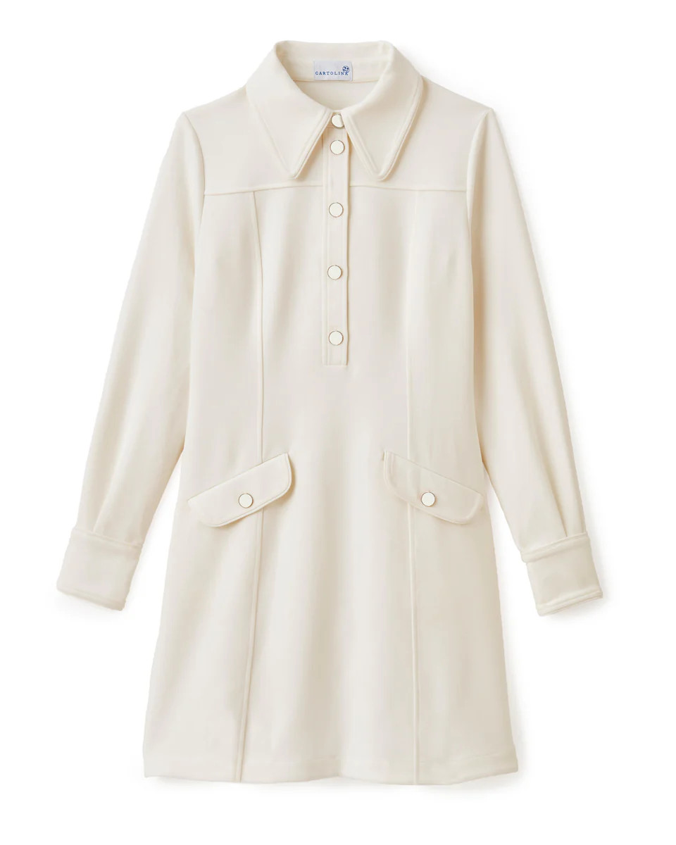 Hayes Dress-Ivory | Cartolina