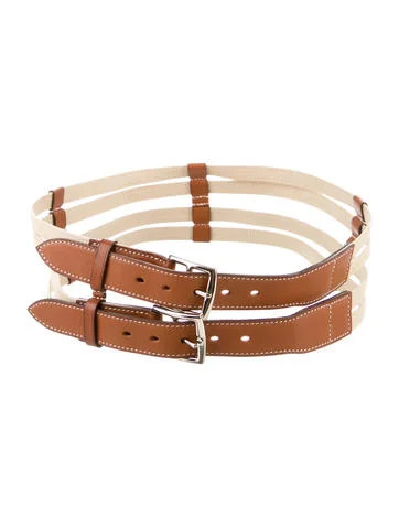 Hermès Etriviere Double Buckle Belt | The Real Real, Inc.