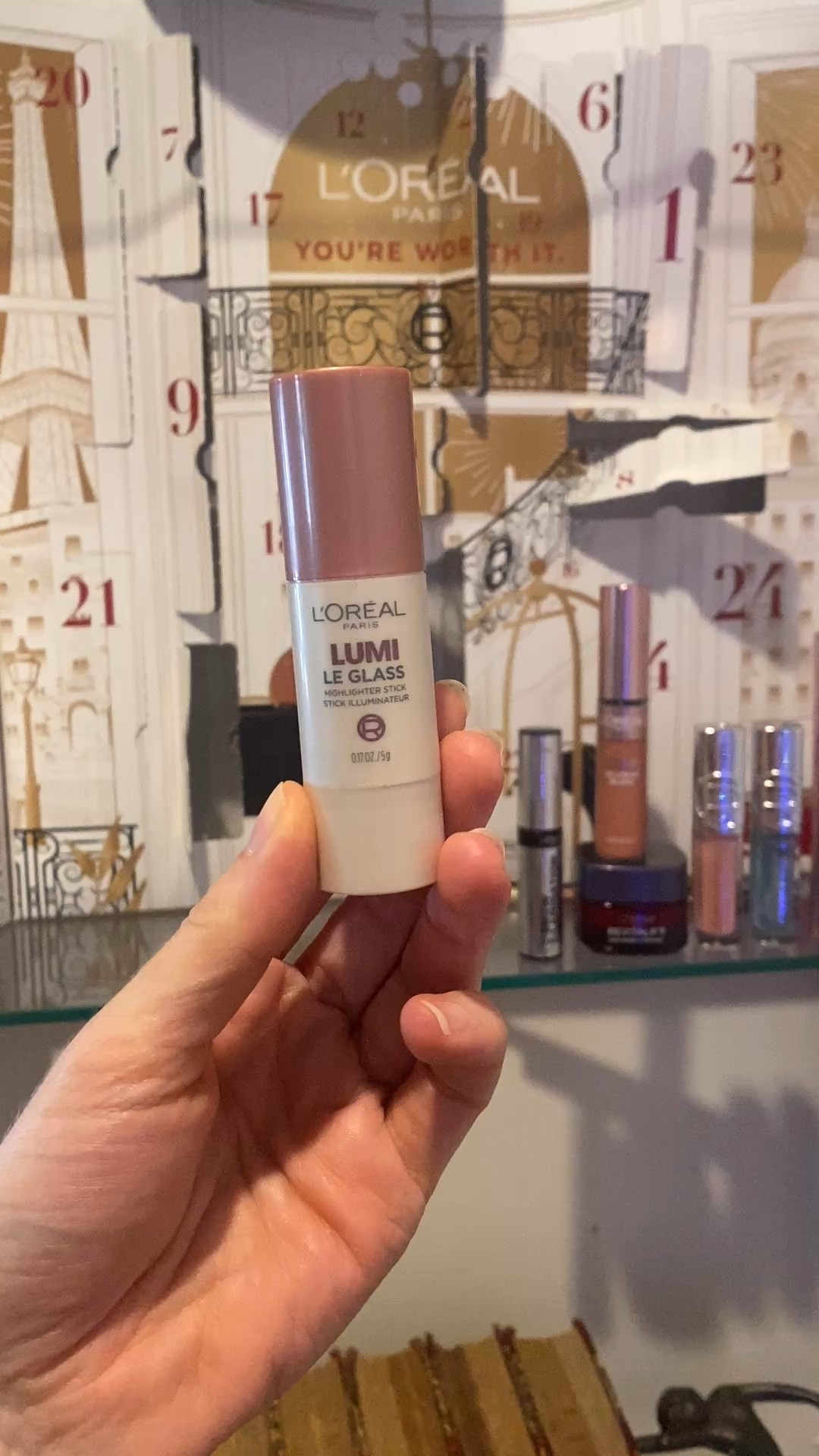 L’Oreal Paris Beauty Advent Calendar Day 11: Lumi Le Glass Highlighter Stick, shade Glassy Pink Ballet #AmazonBeauty

#LTKGiftGuide #LTKBeauty #LTKFindsUnder50