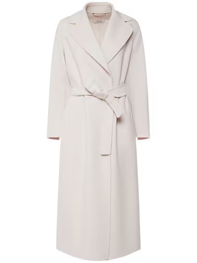 Poldo double wool drap belted coat | Luisaviaroma