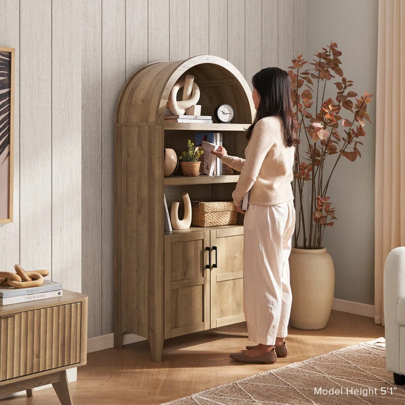 Kropp Storage Bookcase | Wayfair North America